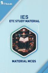 IES ETC Study Material MCQS IES ETC Study Material MCQS